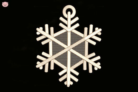 Earring Snowflake Embroidery Review