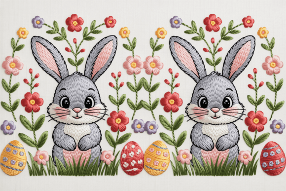 Easter Bunny Seamless Pattern Review