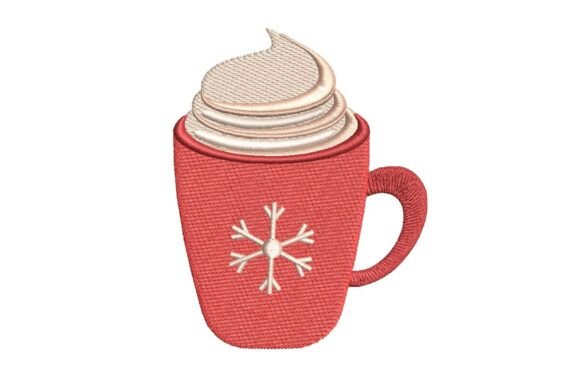 Festive Snowflake Mug Embroidery Design Review