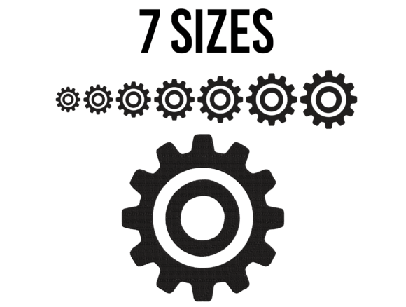 Gear Wheel Embroidery Design Review