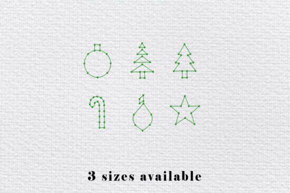 Review: Christmas Outline Embroidery Design