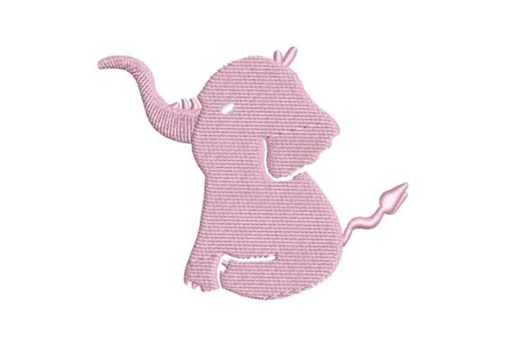 Review: Cute Pink Baby Elephant Silhouette