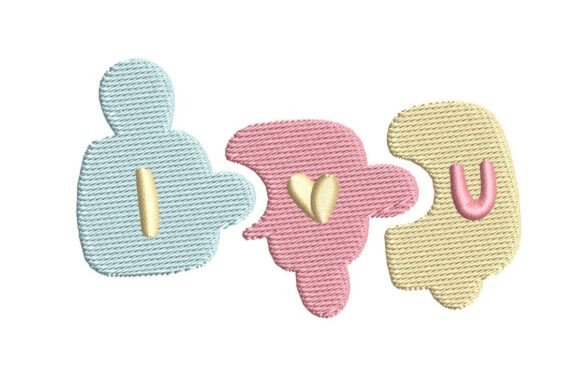 Review: I Love You Pastel Puzzle Pieces Design