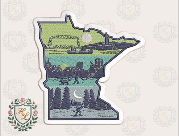 Review: Layers of Minnesota Embroidery Files