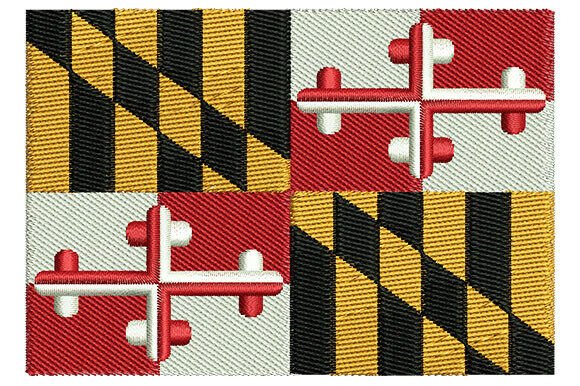 Reviewing Maryland State Flag Embroidery Designs